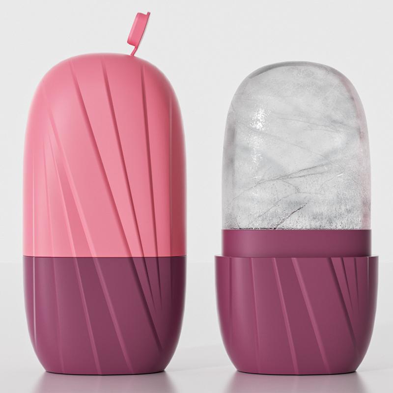 1Pc Facial Beauty Applicator Skin Care Tools Ice Shaving Massage Facial Beauty Silicone Ice Mold