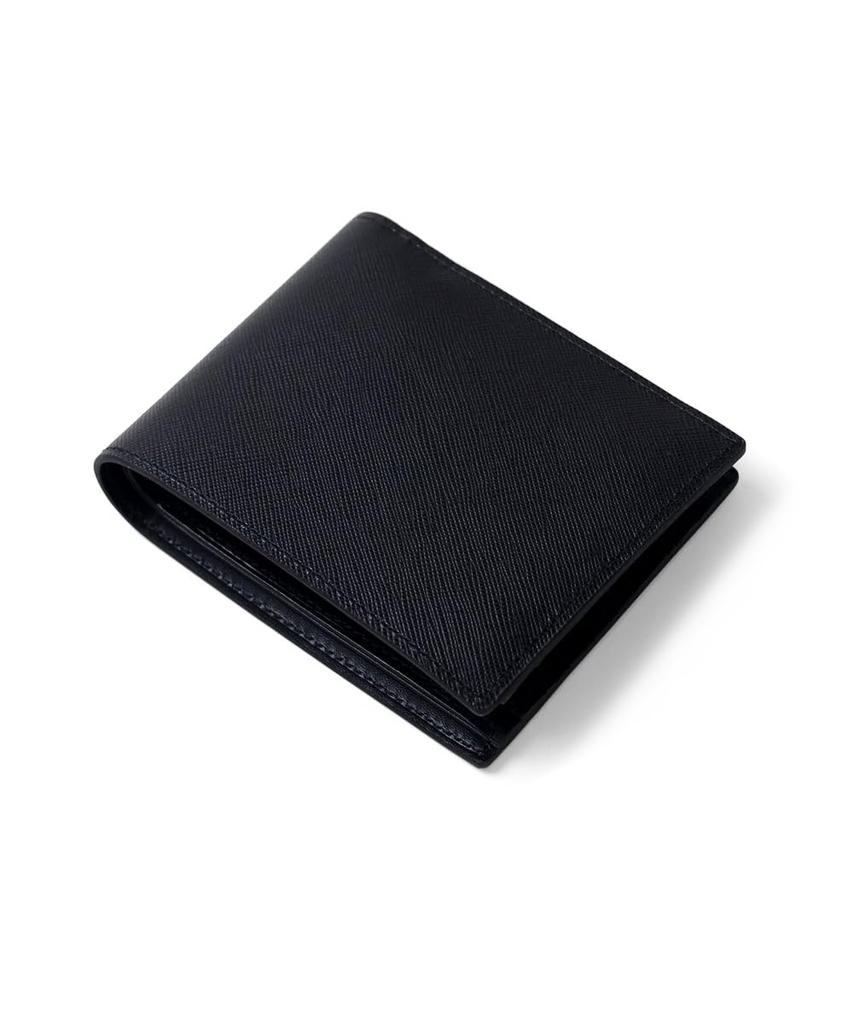 Dressteria Men's Black Bifold Wallet, Haria Accessories