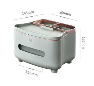 Nordic Style Tissue Box Napkin Mobile Phone Holder Remote Control Storage Desk Organizer Office Multifunctional Sundries Storage