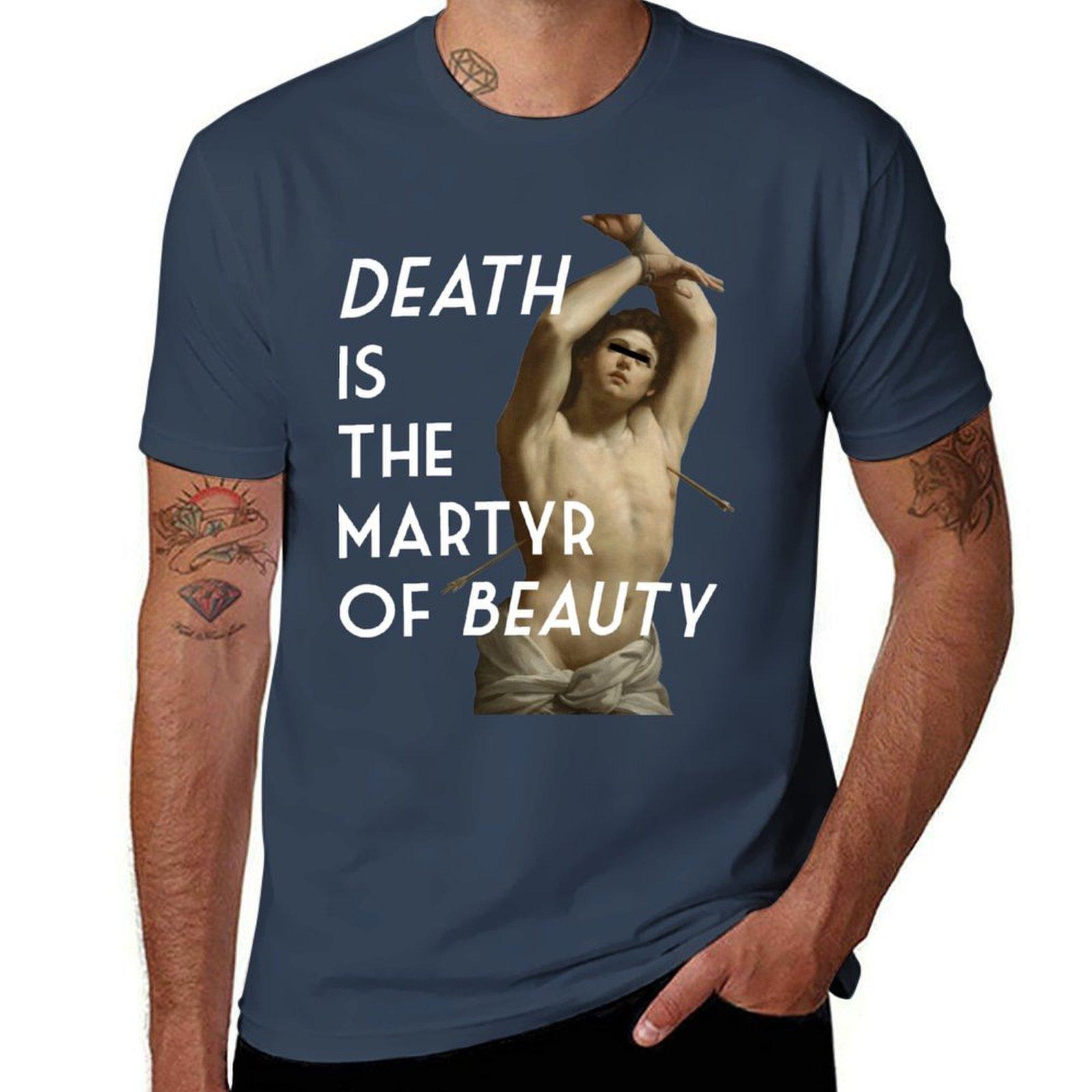 Agony Of St Sebastian Tshirt Urban Casual Loose Fit Tee S