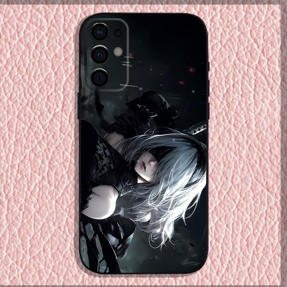 

Чехол для телефона N-Nier A-Automata 2b Аниме Для Samsung S24,S21,S22,S23,S30,Ultra,S20,Plus,Fe,Lite,Note,10,9,5G Черный Мягкий Samsung S23ULTRA5G