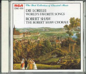 

CD ROBERT SHAW - Die Lorelei World s Favorite Songs CDMC1019 RCA Japan Classical