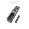 LHD Interior Front Rear Left Right Door Armrest Panel Pull Handle Grab Cover For Volkswagen VW Bora Golf 4 MK4 Jetta 1999-2004