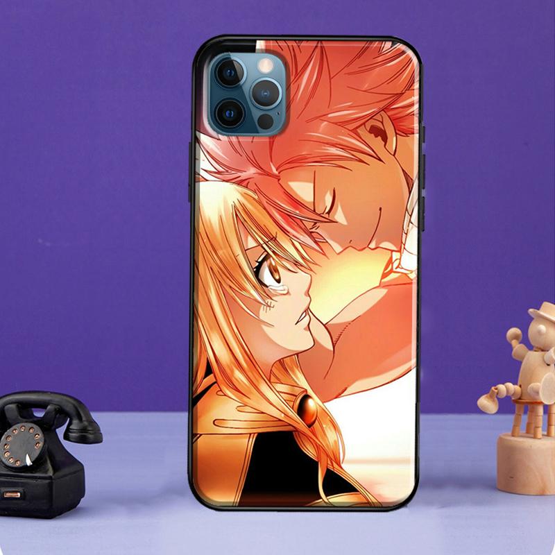 Fairy Tail Natsu Case For iPhone XR X XS Max SE 2020 7 8 Plus Phone Cover For iPhone 11 14 12 13 Pro Max Mini