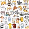 New Cute Cat Embroidery Patchwork Hot Selling Popular Puppy and Cat Patch Computer Embroidery Stamp Cartoon Cat Paw