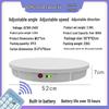 30cm USB Rechargeable Rotating Turntable Display Stand for Jewelry and Clothing Mannequins - Large Capacity, New Model