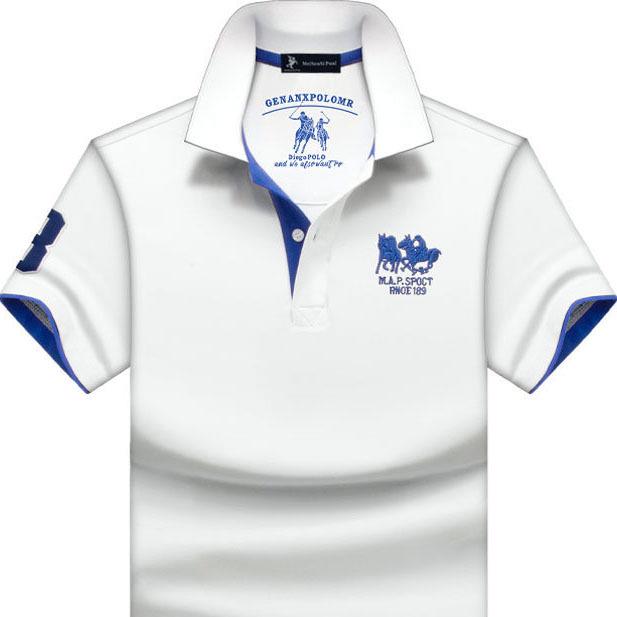 Erkek Yazlık Üst Düzey Polo Yaka Tişört: Kısa Kollu, Devrik Yaka, Bol Kesim, Büyük Beden, Trend Moda.