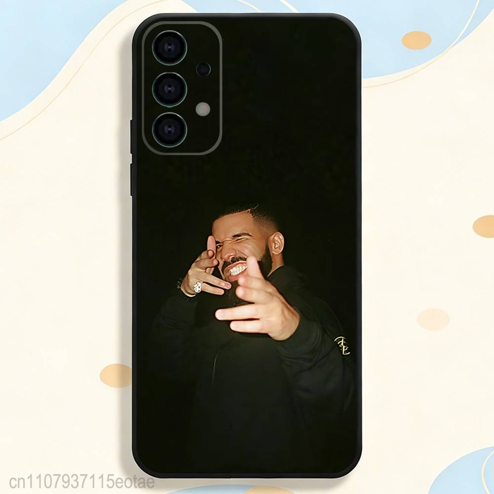 Rapper Singer Drake Phone Case For Samsung S25,S26,S24,S21,S22,S23,S30,Ultra,S20,Plus,Fe,Lite,5G Black Cover