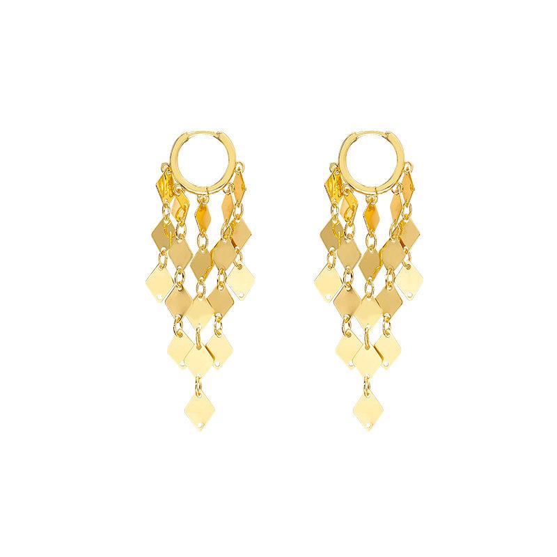 Retro Floral Tassel Earrings - High-End Luxury Fashion for Women