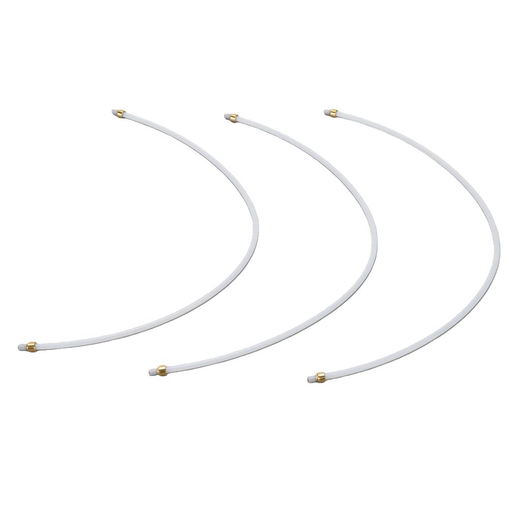 3PCS Milk Tube Fit for Delonghi Coffee Machine 4mm Stainless Steel Plastic Milk Frother Hose Tubing Coffee Machine