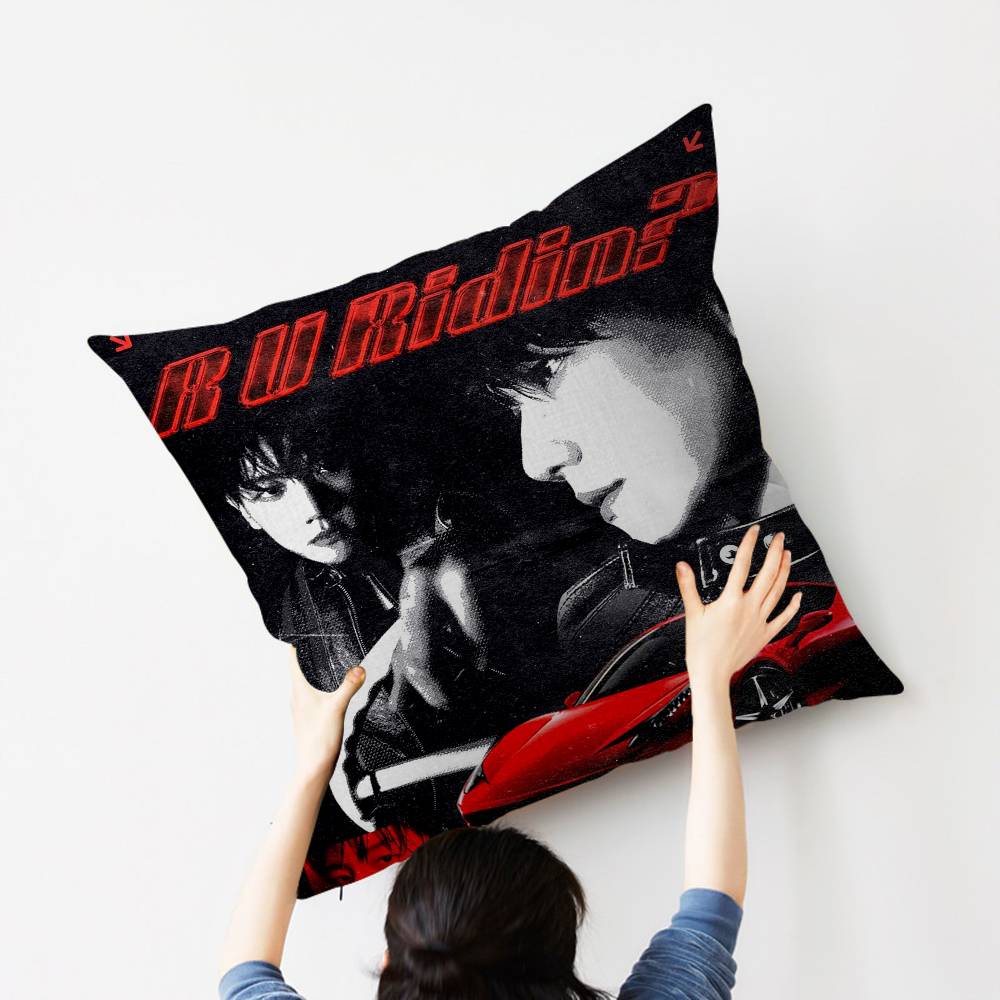 Krop E-X-O Group 45*45cm Cushion Cover Pillow Cover Decor Pillowcase Home Pillowcase for Couch Pillow