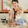 Cartoon Animal Panda Palm Treasure Plush Toy Doll Lying Arm Lying Sloth Doll Wrist Strap Doll
