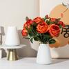 Plastic Water Cultivation Vase Imitation Ceramic Flower Arrangement Vase Nordic Flower Vase