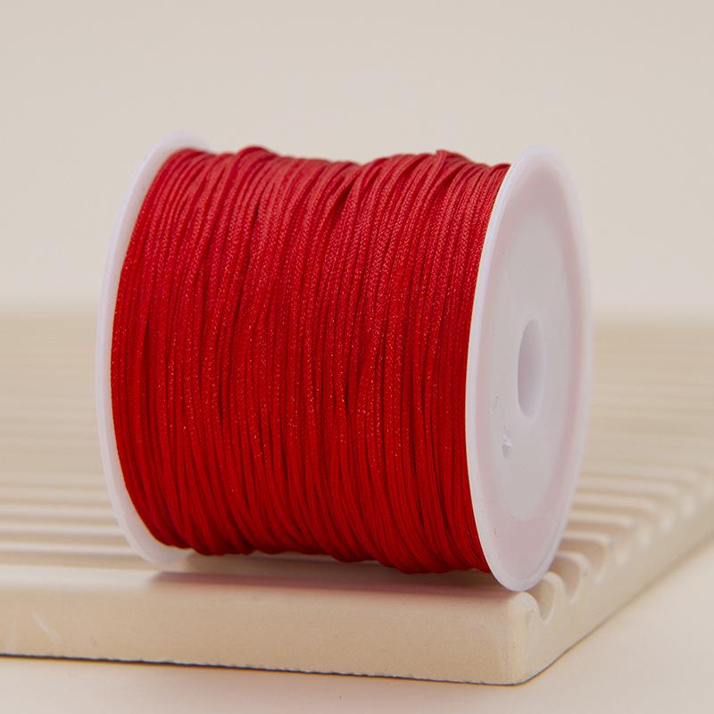 Jade Wire No. 72: 0.8mm Braided Rope for Handmade Jewelry, Bracelets & Pendants