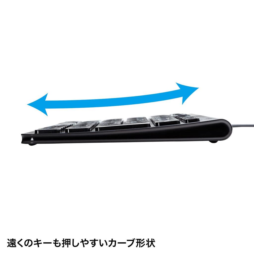 Sanwa Supply USB Slim Keyboard SKB-SL32BK