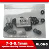 Diesel Fuel Injector Adjust Pressure Washer Shims for Cumm 7-3-0.1MM Adjustment Washer Thickness 0.1mm Injector Pressure Pad