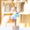 Mini Plush Unicorn Doll Key Chain Pendant For Girls Gift And Collector Item