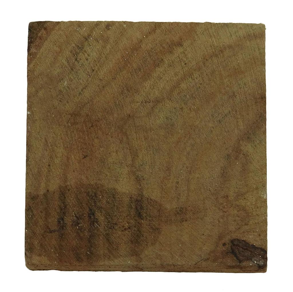 Square Shape Wooden Block Floral Print Printing Textile Stamp On Apparel