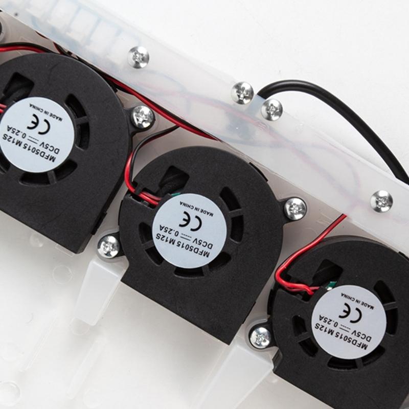 Univerzální elektrický ventilovaný podsedák do auta s USB rozhraním - Rychlé chlazení Třístupňově nastavitelný podsedák