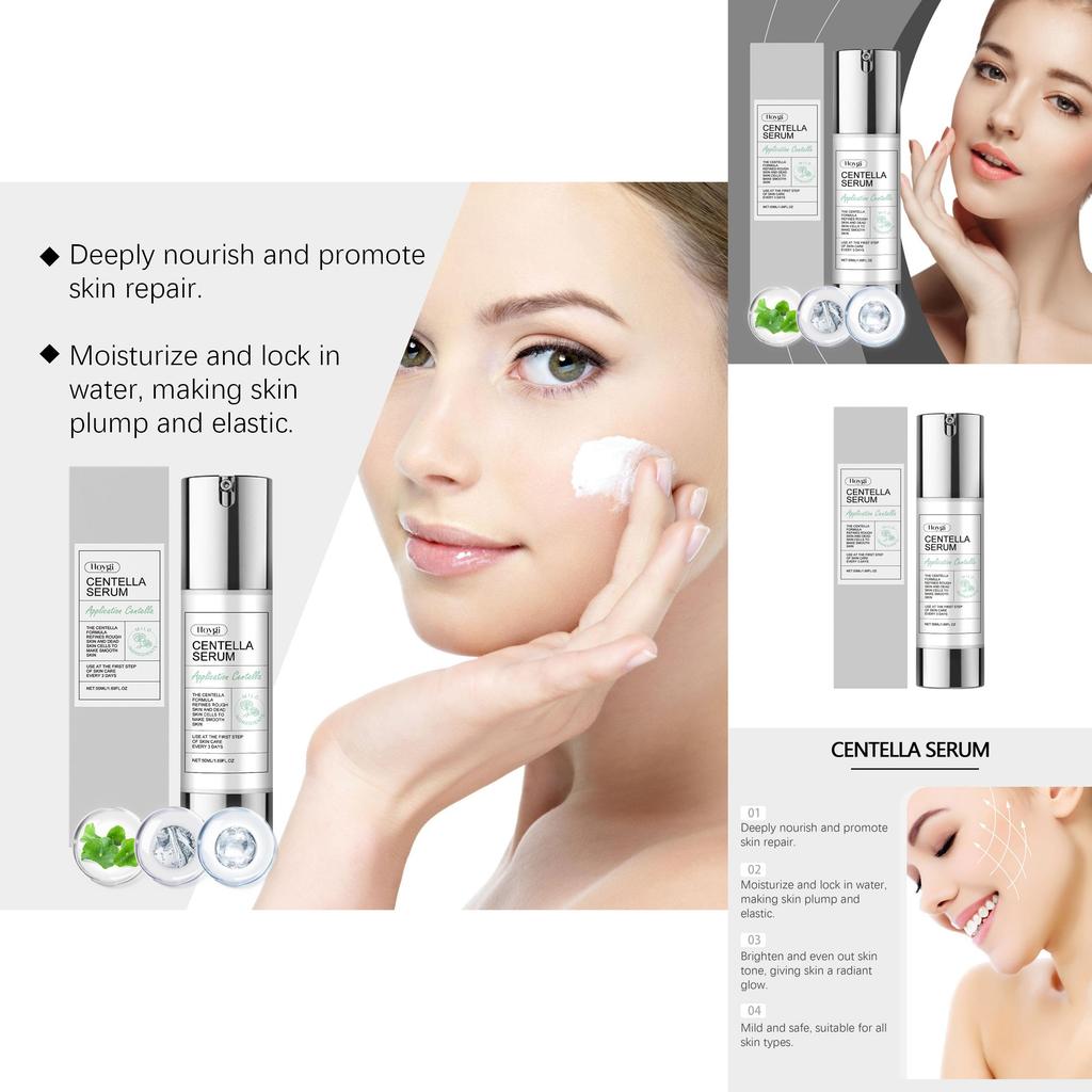 Hoygi Centella Asiatica Essence 50ml Hydrating And Moisturizing Skin Care Serum For Brightening And Firming