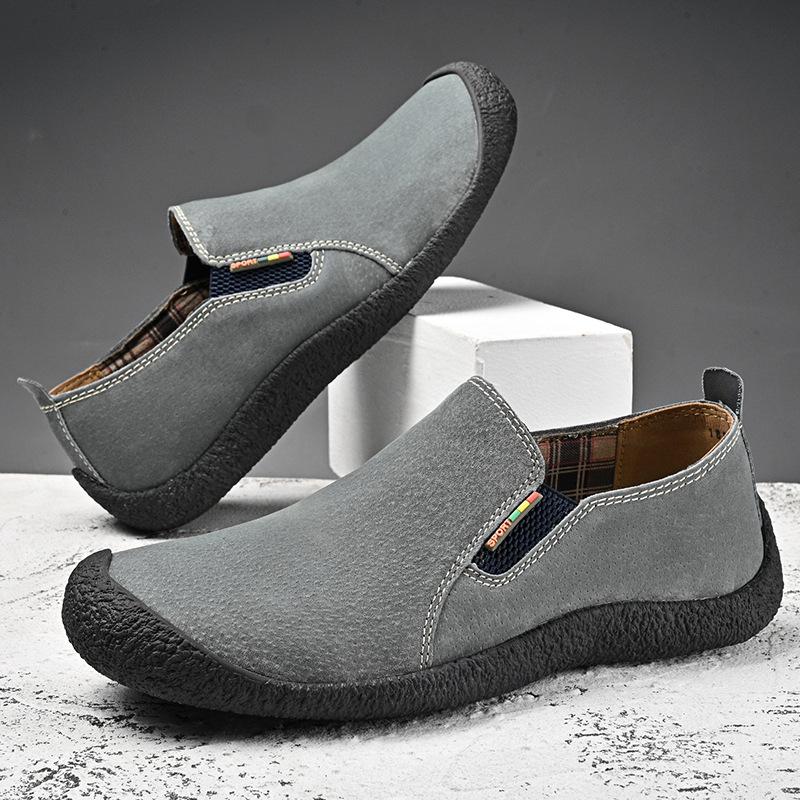 Large size men's outdoor casual shoes, four-season hiking shoes, low-top foot hiking shoes