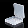 1pc 2/4x 18650 Battery Storage Box Durable Plastic Battery Container  Battery Storage