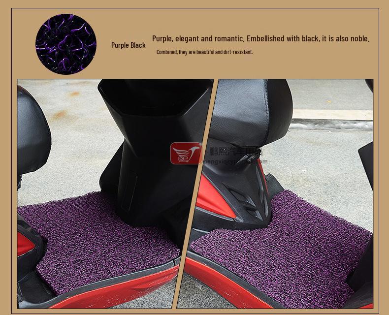 Anti-Slip Waterproof Foot Pad for Qianjiang Kuayue QJ125T-9E/9G Motorcycle