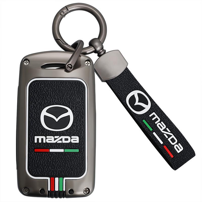 2024 Mazda Key Case for Axela, CX-5, CX-50, CX-4, Atenza; Fits Two-Button Models