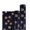 1pc Mini Birthday Wrapping Paper Roll, 43×300cm Polka Dot Gift Wrap for Birthdays, Festivals & Parties