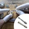 Spiralbohrer Aluminium Mini Handbohrer Mini Holzbearbeitungswerkzeug Bohren Rotationswerkzeug Manuell für Schmuckhandwerk