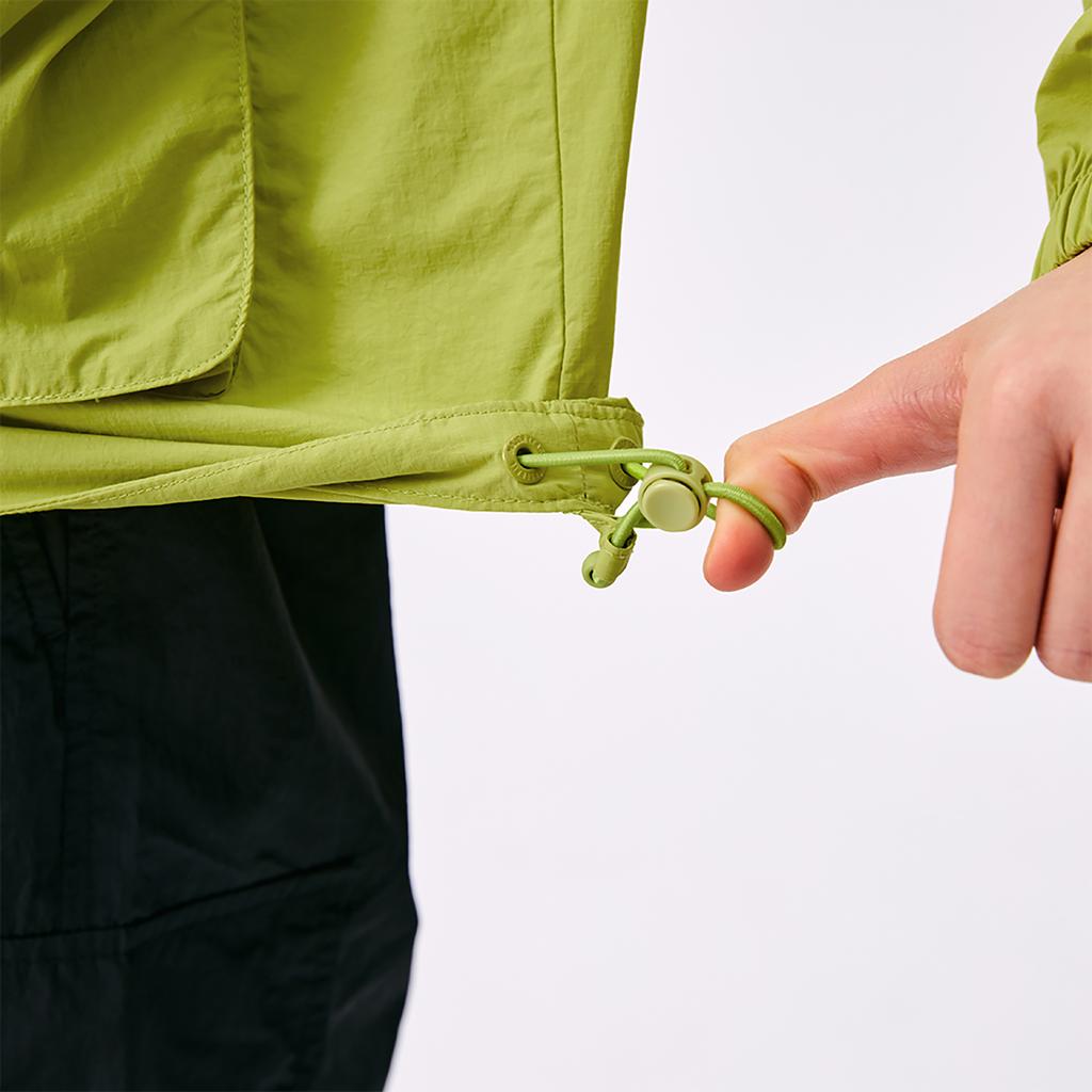 New MLB New York Yankees Basic Collection SS25 Windproof Jacket Unisex Light Olive Green 3AWJB0453-50OLL