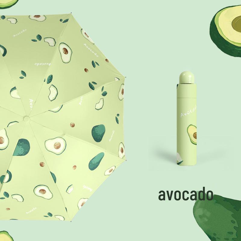 Fruit Theme Automatic Umbrella: Creative Sun & Rain Protection, Custom Logo Printing