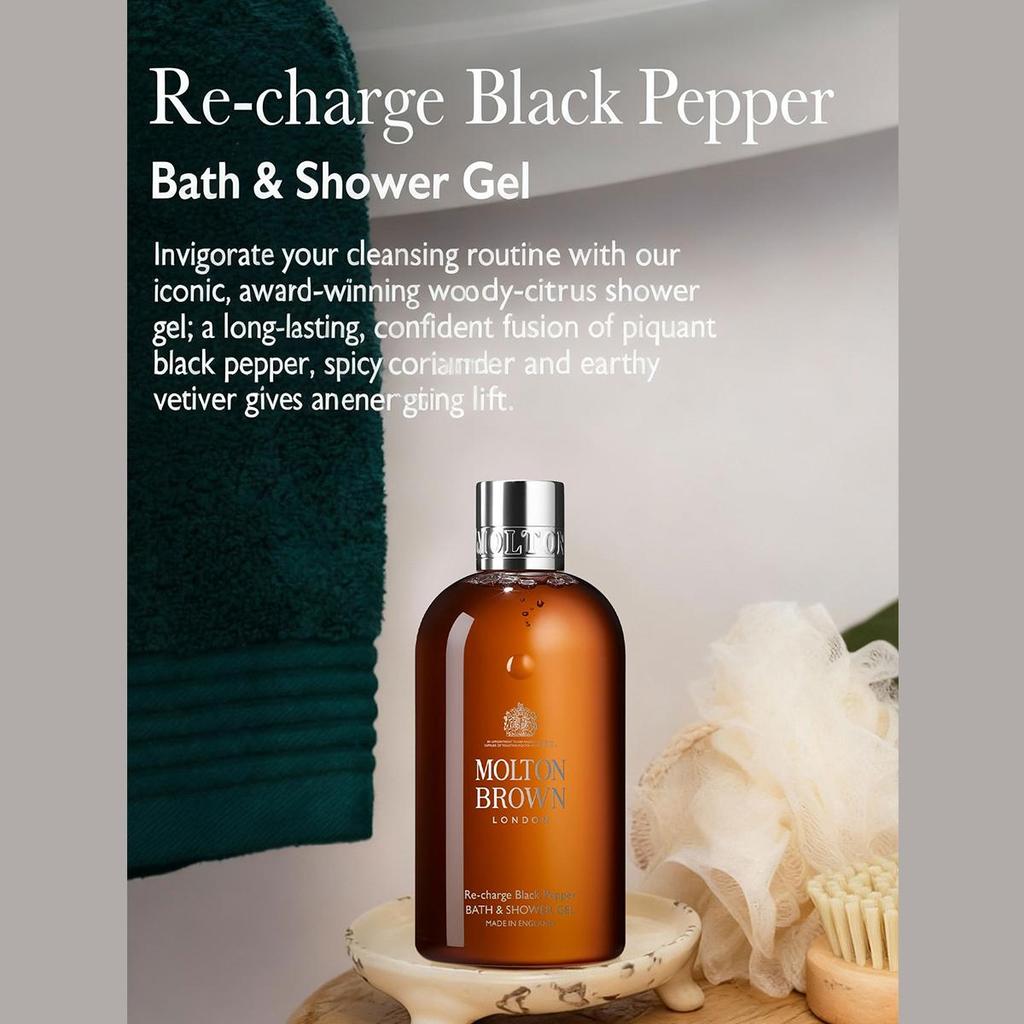 Molton Brown Re-Charge Black Pepper Bade- und Duschgel