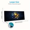 Club America Large Size Mouse Pad Large Gaming Table Cushion Non-slip Laptop Tablet Big Mousepad XXL Mat Mini PC Playmat With Lock edge