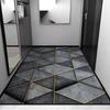Nordic Geometric Style Carpet Luxury Bedroom Decoration Rugs Sofa Side Carpets for Living Room Lounge Short Velvet Floor Mat