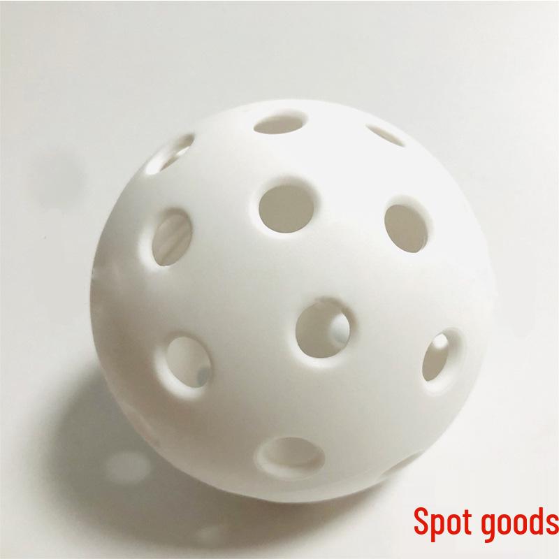 Crazy Pickleballs: Multicolor 40/26-hole 74MM TPE Injection Molded Pickleballs