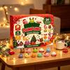 Christmas Dumpling Advent Calendar 24 Days Countdown Dumpling Squishy Stress Relief Fidget Festive Party Favor Gifts