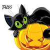 Decorative Jack O' Lantern Wall Art 3 Sheets Halloween Ghost Face Pumpkin Sticker, Cute Black Cat PVC Window Decals for Parties Decals, Waterproof