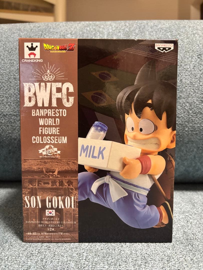 

[USED] Dragon Ball BWFC Modeling Tenkaichi Budokai Son Goku Milk Delivery