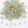 Home Party Supplies DIY Letter Flat Beads Acrylic Scallion Powder Jewelry Accessories Handmade 100pcs 4x7mm Necklace Bracelet Charms