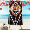 Shakhtar Print Beach Towel, Large Soft Quick Dry Towel for Beach Camping Swimming