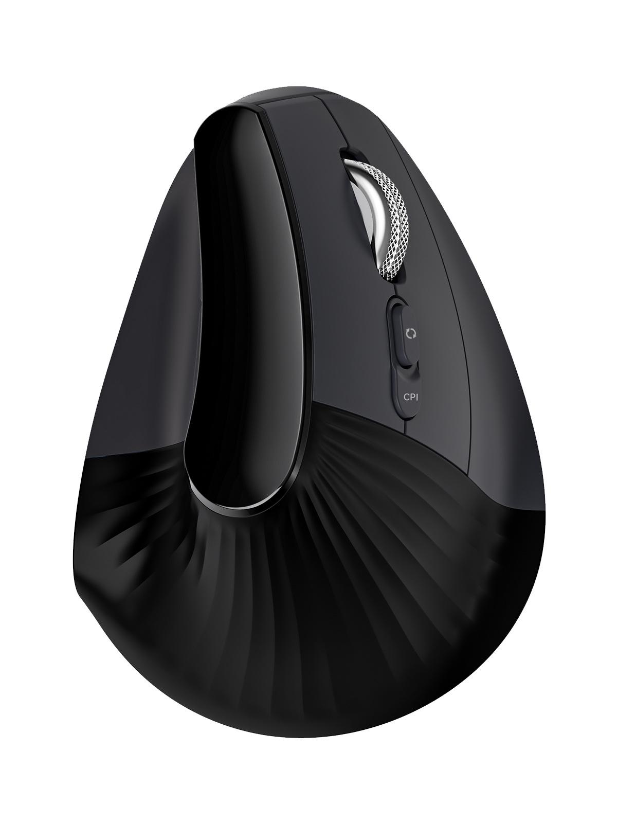 

JOMAA Wireless Bluetooth RGB Ergonomic Vertical Mouse with Dual Mode & Speed Roller чёрный