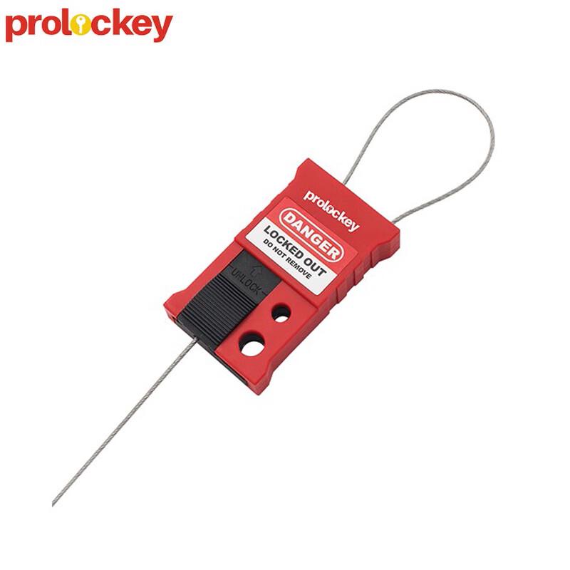 PROLOCKEY Miniature Adjustable Nylon Insulated Cable Lockout
