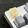 Colorful Flower Resin Keycap for Mechanical Keyboard with Backlights Computer Keyboard Keycaps Replaces