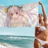 Super Sonico Manga Anime Big Microfiber Beach Towels Quick Dry Towel Sand Beach Towels Pool Towel for Travel Swim Pool Yoga