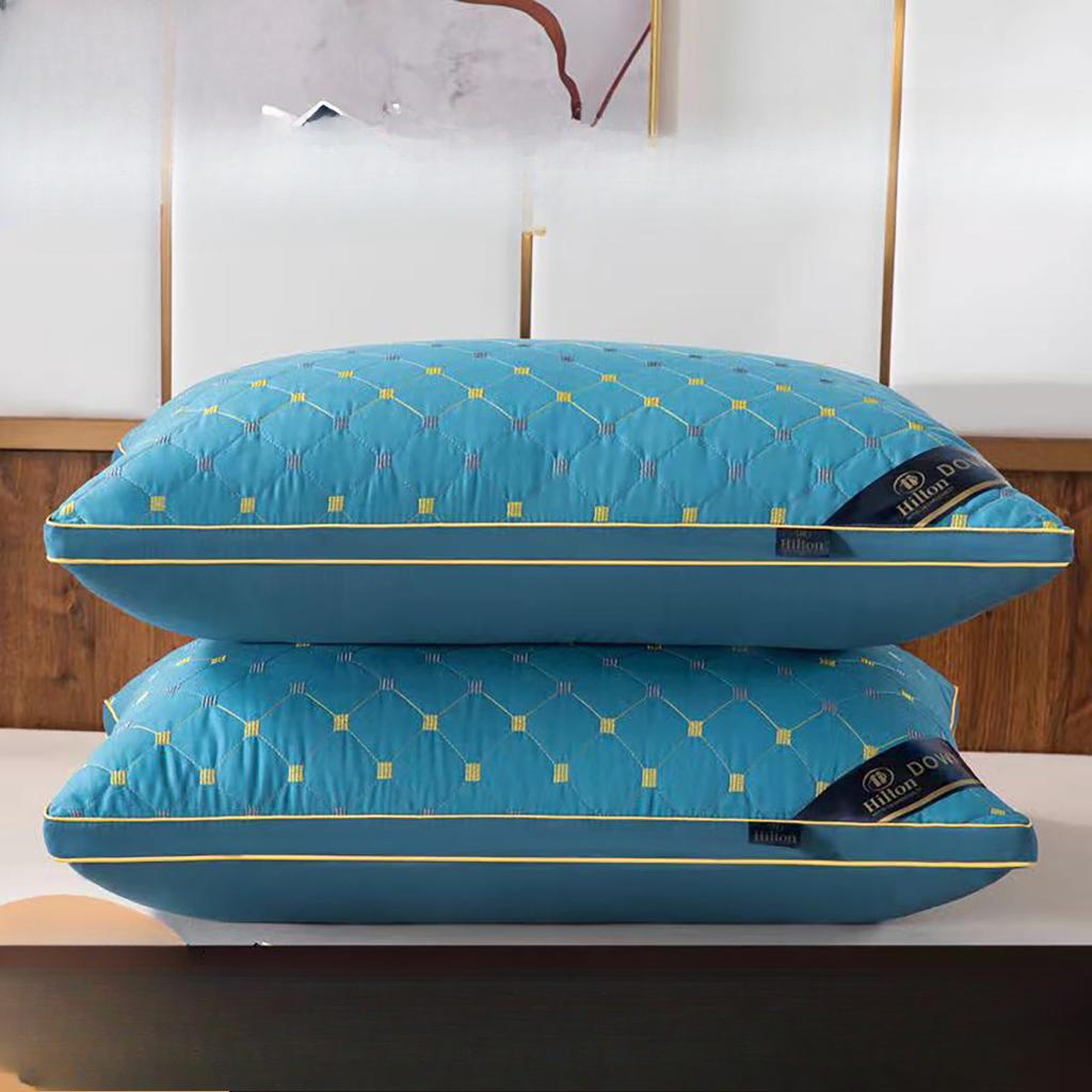 Star Feather Velvet Pillow Core Single Dormitory Medium and High and Low Pillows Can Be Washed Pillow Core