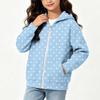 Unisex Kids Comfortable Hooded Sweatshirt Casual Pullover Top for Boys and Girls
