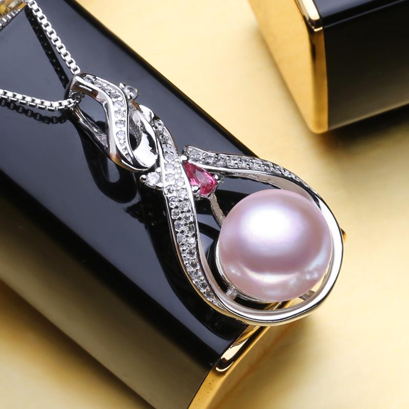 

FENASY Роскошное ожерелье с красными кристаллами для женщин, массивные ювелирные изделия в стиле бохо, ожерелья из натуральной пресной воды фиолетовый