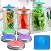 5pcs/set Fermenting Lids 86mm For Kimchi Pickles Brand New