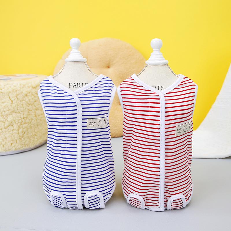 Cat Spay & Postpartum Suit - Anti-Lick, Weaning, Surgery Recovery Outfit, 23 Stripes